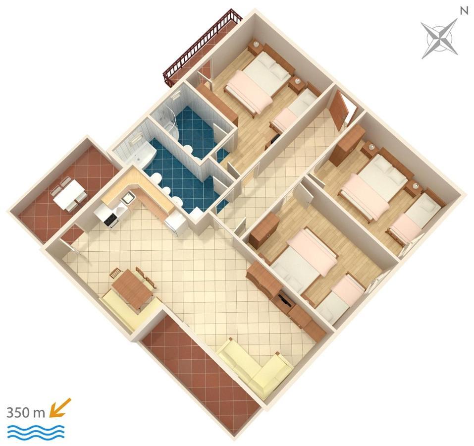 With A Parking Space Mali Rat Apartment *
